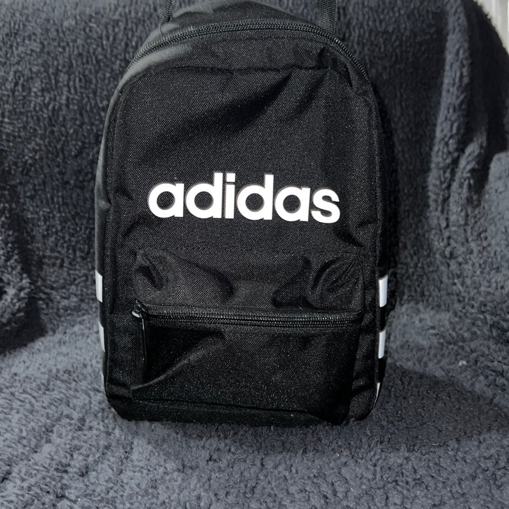 adidas black lunch box